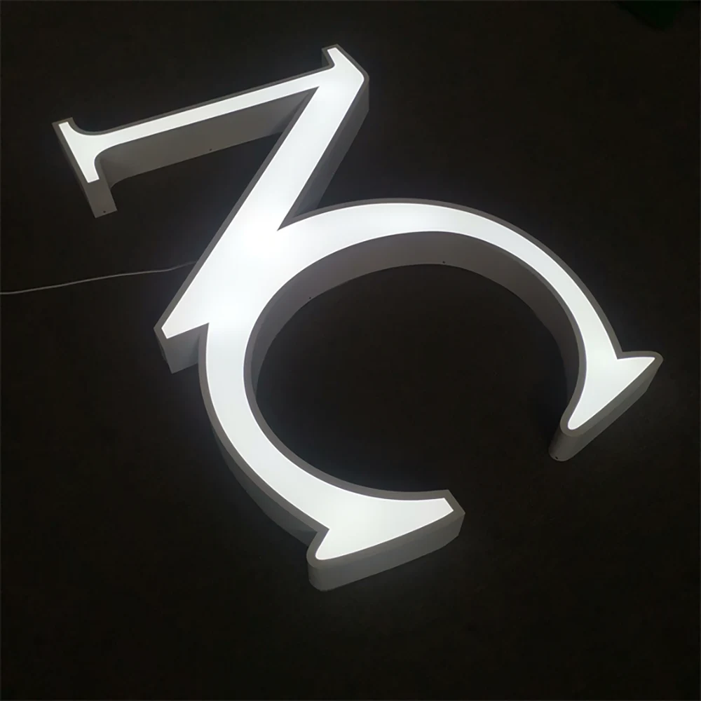 NC Logo – Trimcap Frontlit LED Stainless Steel Acrylic PVC Sign (Sydney) - image 1