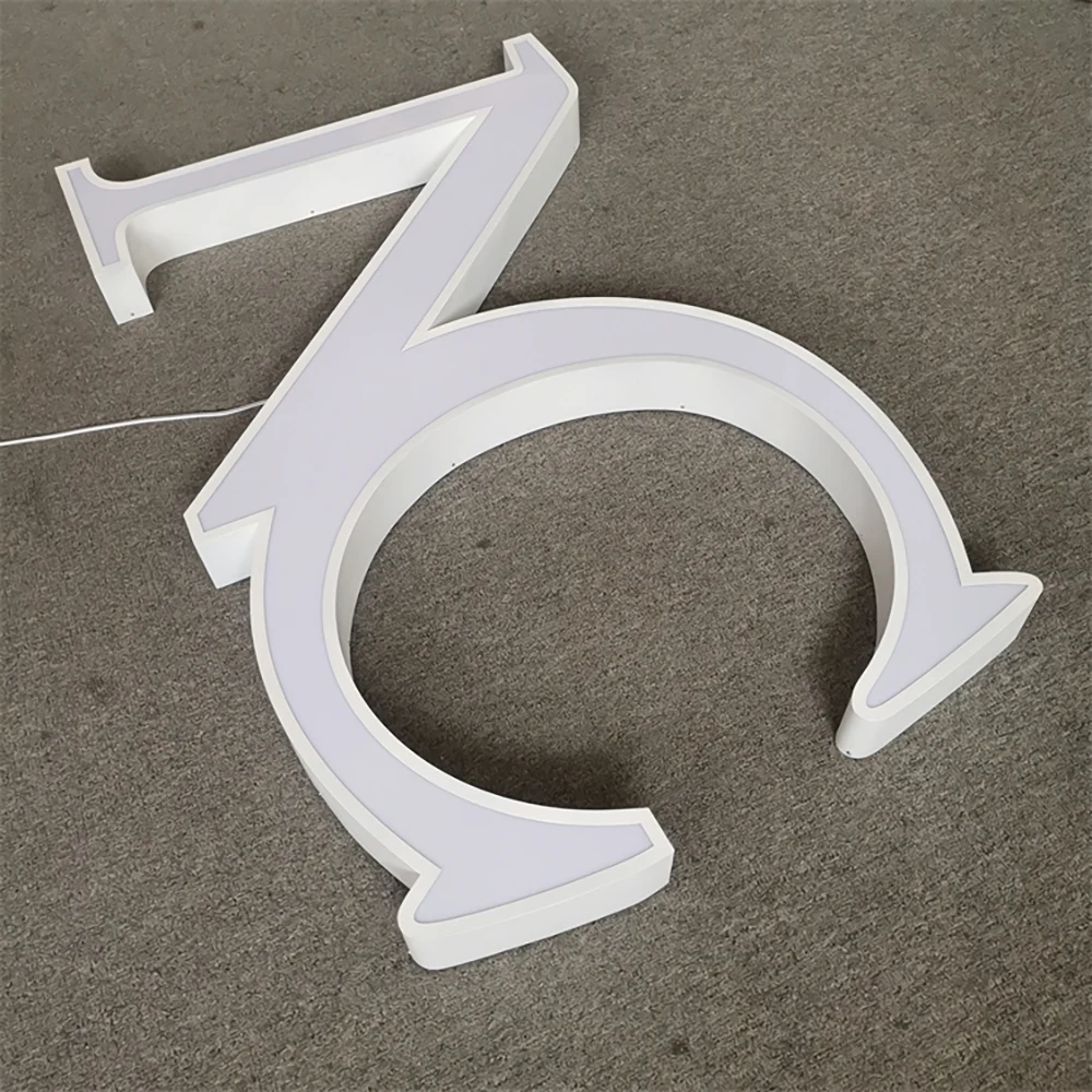 NC Logo – Trimcap Frontlit LED Stainless Steel Acrylic PVC Sign (Sydney) - image 2