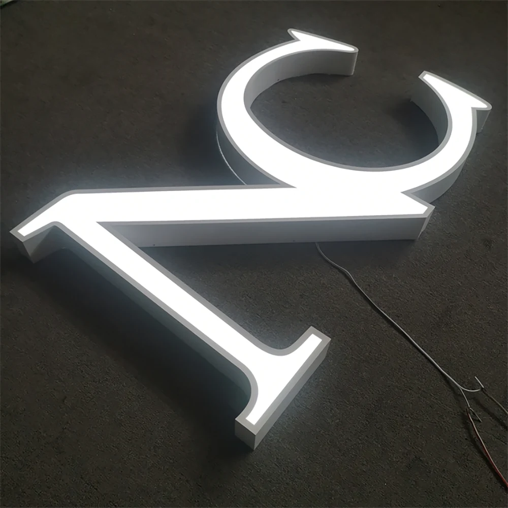 NC Logo – Trimcap Frontlit LED Stainless Steel Acrylic PVC Sign (Sydney) - image 5