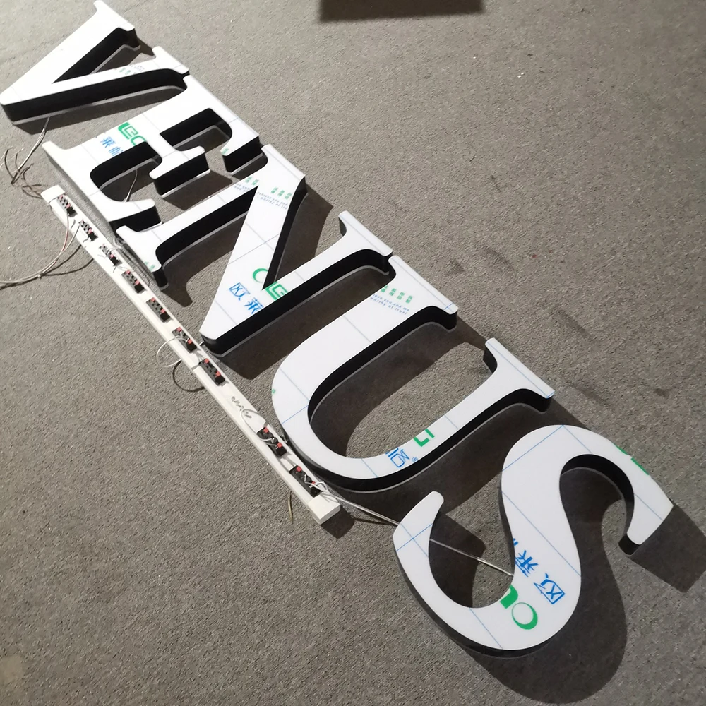 VENUS – Trimless Frontlit & Backlit LED Aluminum Acrylic Sign (Sydney) - image 3