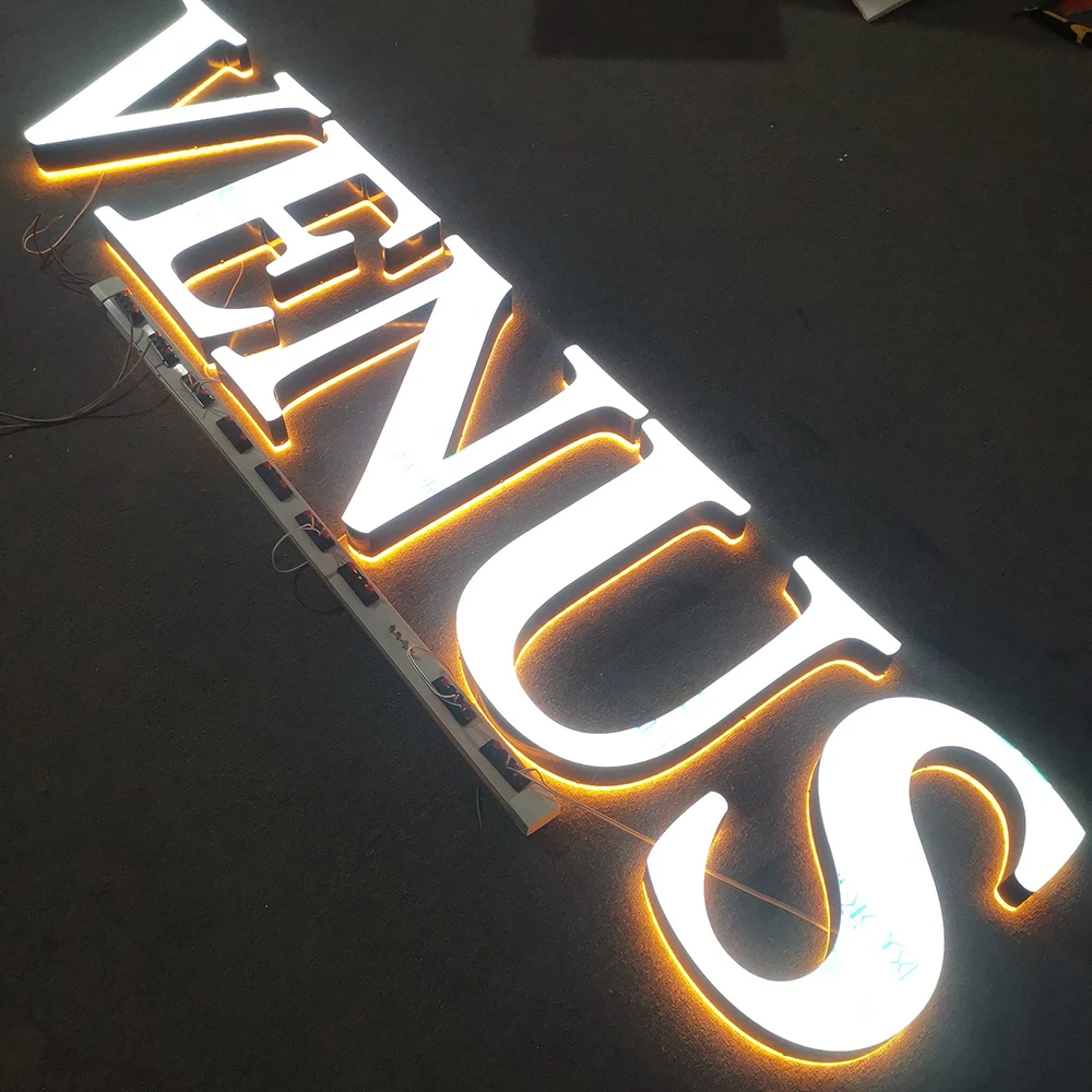 VENUS – Trimless Frontlit & Backlit LED Aluminum Acrylic Sign (Sydney) - image 5