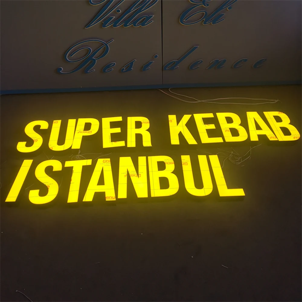 Super Kebab Istanbul – Trimless Frontlit LED Aluminum Acrylic PVC Sign (Sydney) - image 1