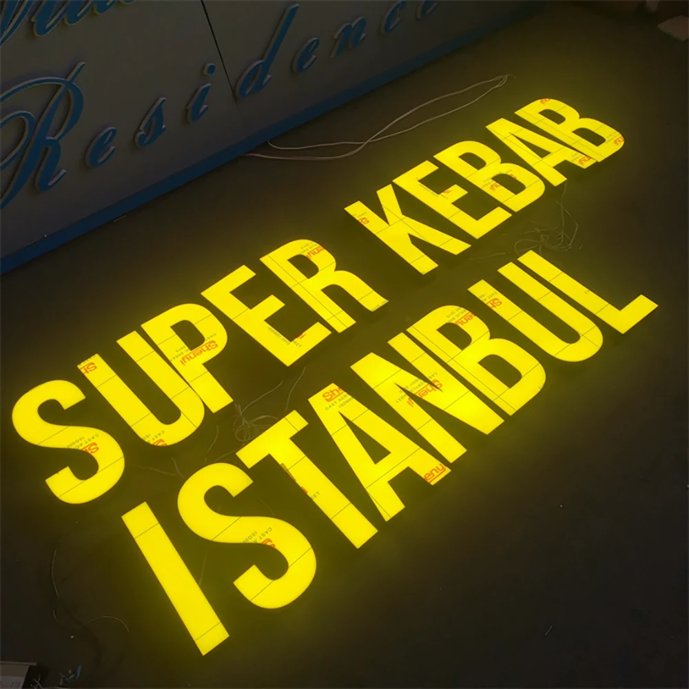 Super Kebab Istanbul – Trimless Frontlit LED Aluminum Acrylic PVC Sign (Sydney) - image 2