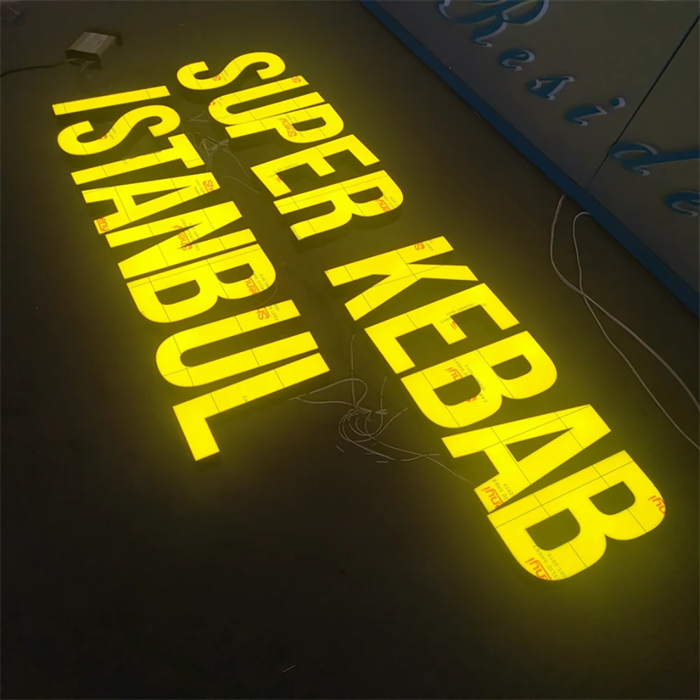Super Kebab Istanbul – Trimless Frontlit LED Aluminum Acrylic PVC Sign (Sydney) - image 3