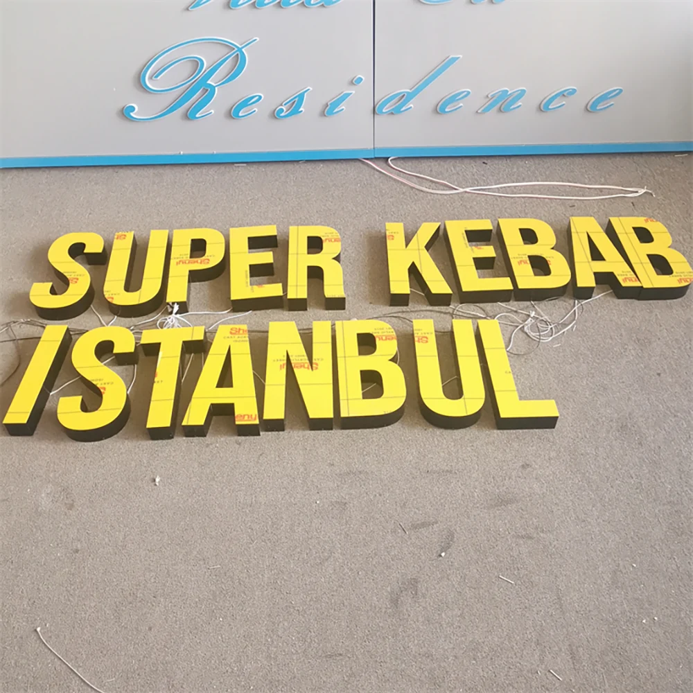 Super Kebab Istanbul – Trimless Frontlit LED Aluminum Acrylic PVC Sign (Sydney) - image 4