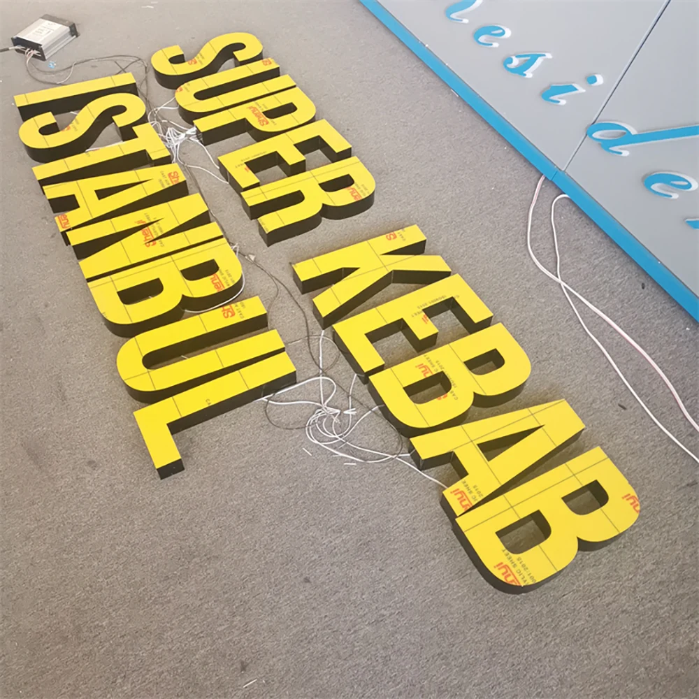 Super Kebab Istanbul – Trimless Frontlit LED Aluminum Acrylic PVC Sign (Sydney) - image 5